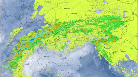 Sneeuwval Alpen komende week